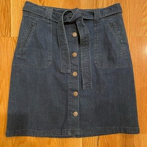 Denim skirt